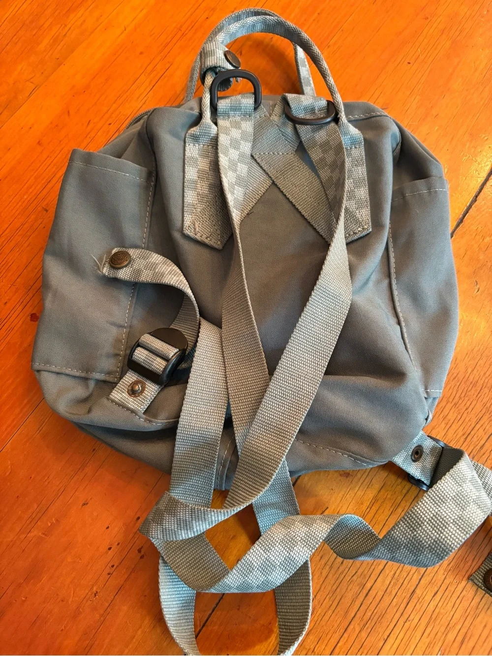 Fjallraven Kanken Mini Backpack - Gray/Green